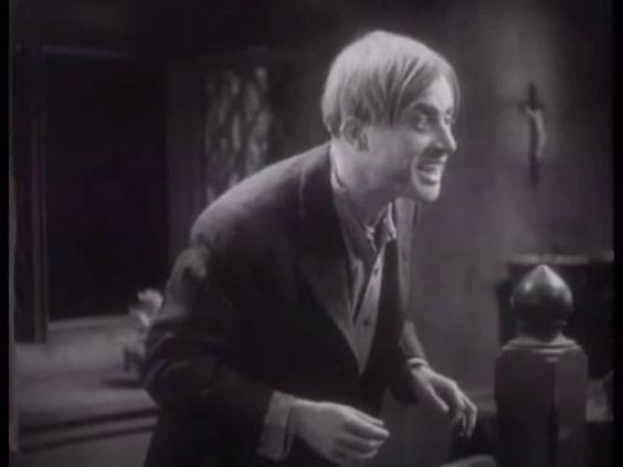 Dwight Frye as the suspected vampire in The Vampire Bat