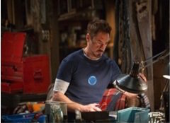 Robert Downey Jr. as Tony Stark in Iron Man 3