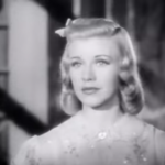 Ginger Rogers as the office worker on vacation in Having wonderful time