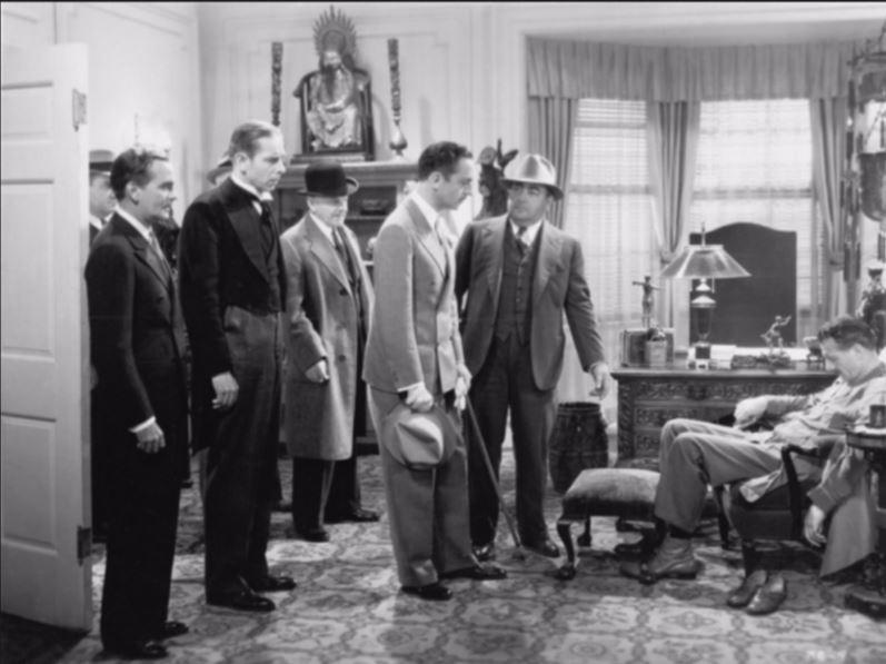 Discovering the dead man in The Kennel Club Murder