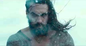 Jason Momoa as Aquaman in Justice League
