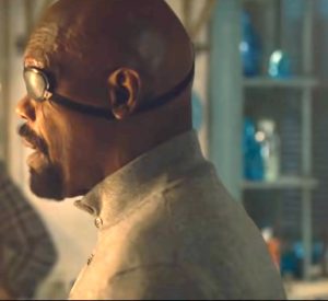 Nick Fury, of S.H.I.E.L.D.