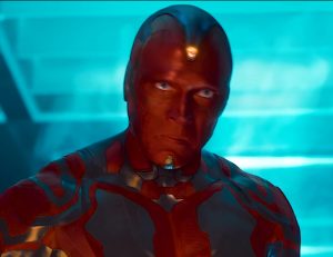 The Vision, the latest addititon to The Avengers