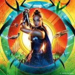 Tessa Thompson as Valkyrie, one of Odin's shield maidens, imprisoned on Sakaar for a long time. And she doesn't care about anyone or anything except herself in Thor Ragnarok